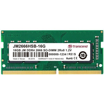 Transcend Пам'ять до ноутбука DDR4 2666 16GB  JM2666HSE-16G