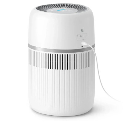 Зволожувач повітря Philips традиційне зволоження, 44м2, 3.5л, 300мл/г, електр. кер-ння, дисплей. сенсор, білий
