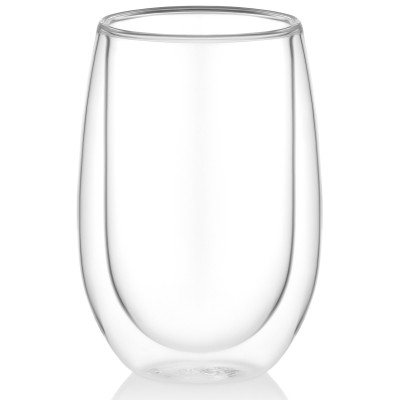 Набор чашек с двойными стенками Ardesto, 350мл, 2шт, боросиликатное стекло, прозрачный (AR2635BV) Набор чашек с двойными стенками Ardesto, 350мл, 2шт, боросиликатное стекло, прозрачный (AR2635BV)