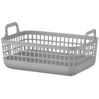 Кошик для зберігання ARDESTO 33x22x16.3см, 7л, пластик PP, cірий Кошик для зберігання ARDESTO 33x22x16.3см, 7л, пластик PP, cірий