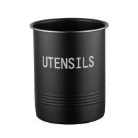 ARDESTO Підставка для кухонного приладдя Midori 12х15.5см, метал, чорний ARDESTO Підставка для кухонного приладдя Midori 12х15.5см, метал, чорний