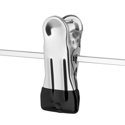 Набір вішаків з прищіпками ARDESTO 42см, 2шт, метал, ПВХ, чорний