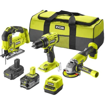 Ryobi Набір із трьох акумуляторних інструментів ONE+ RCK183A-242S