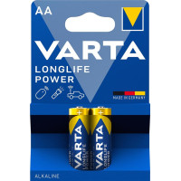 Батарейка Varta Longlife Power лужна AA блістер, 2 шт
