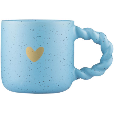 Чашка ARDESTO My heart, 300мл, кераміка, блакитний