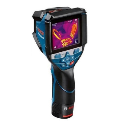 Термодетектор акумуляторний Bosch Professional GTC 600 C, 12В, акб 1х2А·год, -20°C...+600°C, ±2.0°C, <=50 мК, IP54, + L-boxx, ЗП, 0.6кг