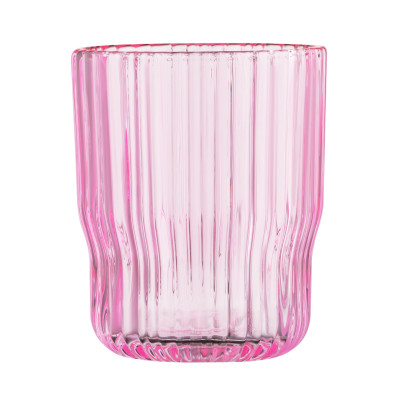 ARDESTO Набір склянок низьких 300мл, 2шт, скло, рожевий ARDESTO Набір склянок низьких 300мл, 2шт, скло, рожевий