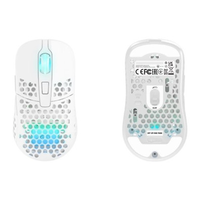 Миша Xtrfy M42, WL/USB-A, RGB, білий