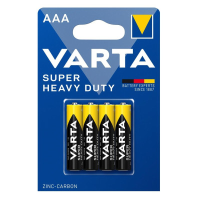 Батарейка Varta Super Heavy Duty  вугільно-цинкова AAA блістер, 4 шт