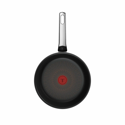 Сковорода Tefal Excellence Fusion,24см, алюміній, нержавіюча сталь, бакеліт, чорний