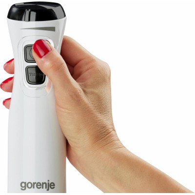 Блендер Gorenje заглибний 600Вт, чаша-600мл, білий
