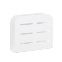 ARDESTO Серветниця Midori 15х4х12.5см, метал, біла