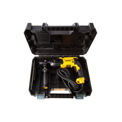 Перфоратор DeWalt SDS-Plus 800Вт 2.6Дж 0-5500уд/хв 0-1500об/хв 3 режими кейс 2.6кг Перфоратор DeWalt SDS-Plus 800Вт 2.6Дж 0-5500уд/хв 0-1500об/хв 3 режими кейс 2.6кг