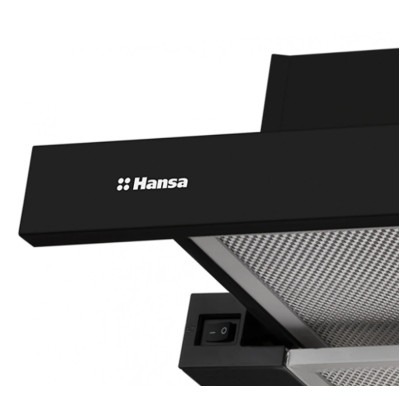 Витяжка Hansa телескопічна, 60см, 389м3ч, чорний Витяжка Hansa телескопічна, 60см, 389м3ч, чорний