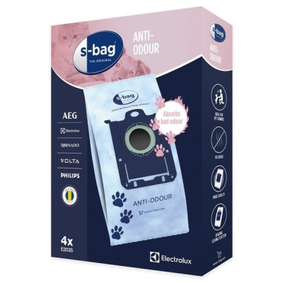 Мішки для пилососів Electrolux S-Bag Anti-Odor 3.5л, 4шт
