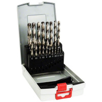 Набір свердел по металу Bosch Professional HSS-G ProBox, 1-10мм, кейс, 19шт