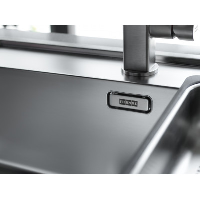 Кухонна мийка Franke Maris MRX 210-40 TL/127.0598.748/нержав.сталь полірована/510х430х180/врівень зі стільницею SlimTop