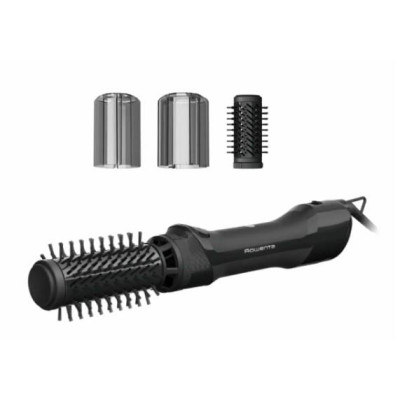Фен-щітка Rowenta Renewal Brush Active, 1000Вт, 3 режими, іоніз-я, хол. обдув, оберт. насадка, 2 насадки, кераміка, чорний Фен-щітка Rowenta Renewal Brush Active, 1000Вт, 3 режими, іоніз-я, хол. обдув, оберт. насадка, 2 насадки, кераміка, чорний