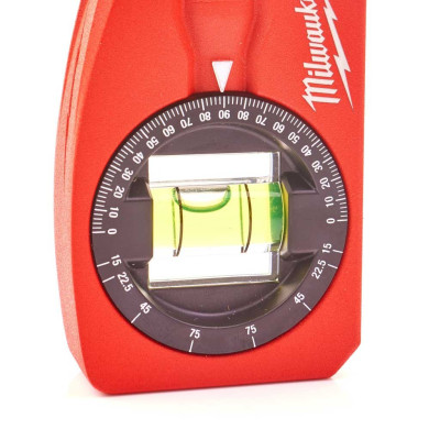 Рівень Milwaukee MiniBox, 7.8см, 1 капсула, 360° магнітний, алюмінієвий корпус Рівень Milwaukee MiniBox, 7.8см, 1 капсула, 360° магнітний, алюмінієвий корпус