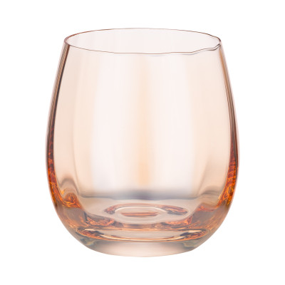 ARDESTO Набір склянок низьких Black Mars Amber 480мл, 2шт, скло, золотистий ARDESTO Набір склянок низьких Black Mars Amber 480мл, 2шт, скло, золотистий