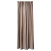 Штора ARDESTO 150х270см, велюр, 100% поліестер, тауп