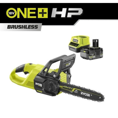 Пила цепная аккумуляторная Ryobi ONE+ HP RY18CSX30A-150 18В акб 1х5А·ч ЗП 30см 3.2кг