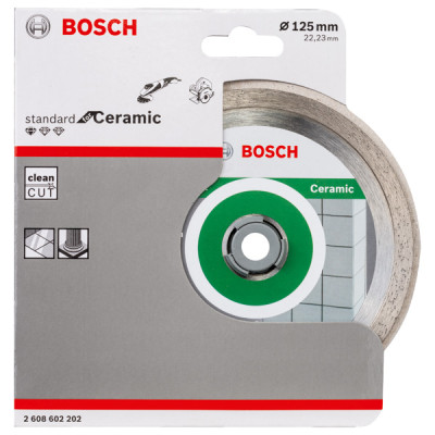 Диск алмазний Bosch Professional Standard for Ceramic 125х22.2мм