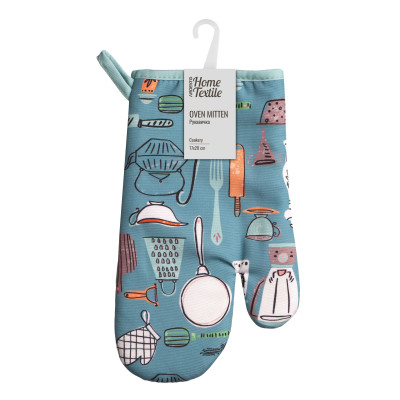 Рукавичка ARDESTO Cookery 17х28см, 90% поліестер, 10% бавовна