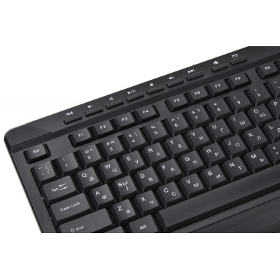 Комплект клавиатура и мышь 2E MK410 WL, EN/UK/RU, черный