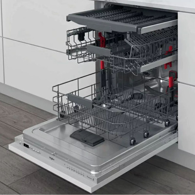 Посудомийна машина Whirlpool вбудована, 14компл., A+++, 60см, дисплей, 3й кошик, білий Посудомийна машина Whirlpool вбудована, 14компл., A+++, 60см, дисплей, 3й кошик, білий