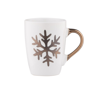 Чашка ARDESTO Snowflake, 320мл, кераміка, в асортименті