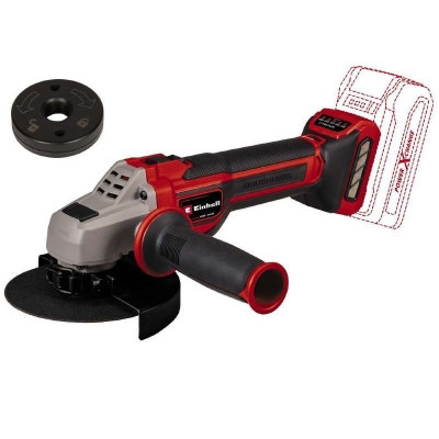 Шліфмашина кутова акумуляторна Einhell Professional TP-AG 18/125 CE QLI - Solo PXC 125мм 18В 3000-10500об/хв постійні оберти 1.7кг без АКБ та ЗП
