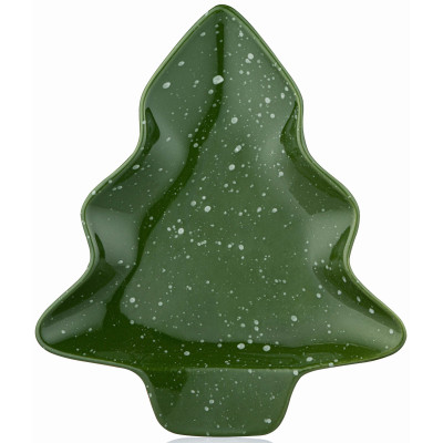 Блюдо ARDESTO Christmas New Year's, 22х19см, кераміка