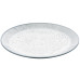ARDESTO Тарілка обідня Siena, 27см, порцеляна, біло-сірий