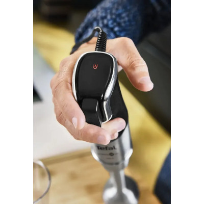 Блендер Tefal заглибний Infiny Force Pro, 1200Вт, 9в1, чаша-800мл, чопер-500мл, спіралайзер, турборежим, чорний Блендер Tefal заглибний Infiny Force Pro, 1200Вт, 9в1, чаша-800мл, чопер-500мл, спіралайзер, турборежим, чорний