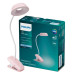 Philips Лампа настільна з акумулятором Donutclip 3Вт 4000K 1200мАг USB-A рожевий