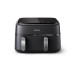 Philips Мультипіч Ovi Dual 2750Вт, чаша-6+3л, сенсорне управл., 2 контейнера,8 авто. Програм, пластик, чорний