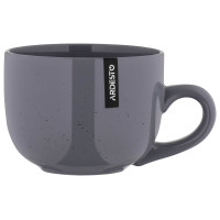 ARDESTO Чашка Bagheria, 480 мл, Grey, кераміка