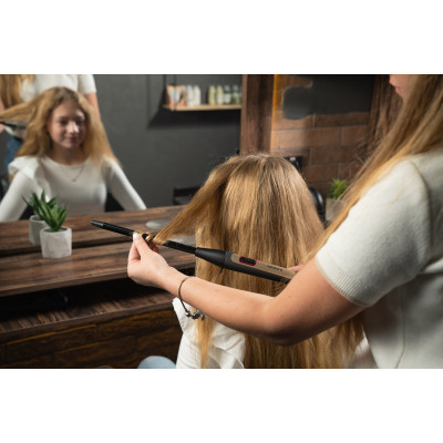 Плойка ARDESTO HC-726G, 35Вт, D -13mm, >200С, для афрокудрів, кераміка, чорний