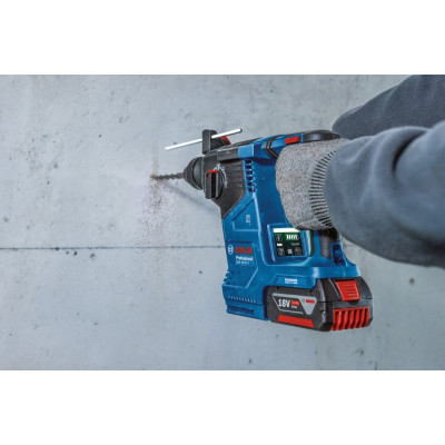 Bosch Перфоратор акумуляторний GBH 187-LI, патрон SDS-plus 24мм, 18В 1х5А