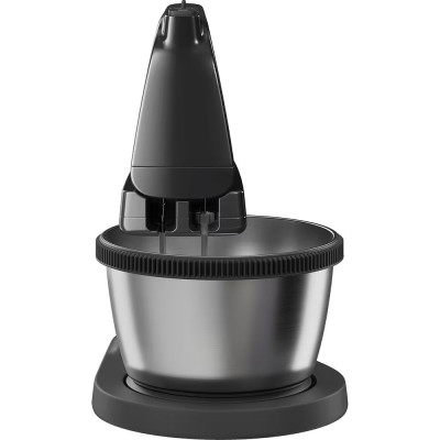 Міксер Electrolux стаціонарний 500Вт, насадки-4, чаша-метал, 3.5л, сірий темний Міксер Electrolux стаціонарний 500Вт, насадки-4, чаша-метал, 3.5л, сірий темний