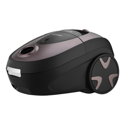 Пилосос Ardesto мішковий, 800Вт, мішок- 2.5л, HEPA, чорно-бронзовий