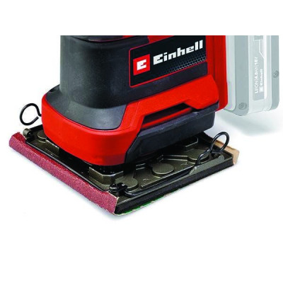 Einhell Шліфмашина вібраційна акумуляторна TE-OS 18/113 3X Li - Solo 18, 113х101мм 1.04кг без АКБ і ЗП