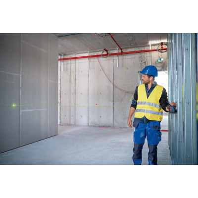 Нівелір лазерний Bosch Professional GPL 3G до 30м ±0.3мм/м зелений промінь чохол 0.35кг