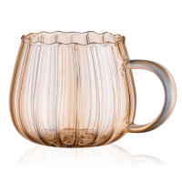 ARDESTO Набір чашок з ручками Golden Moon 350мл, 2шт, боросилікатне скло, прозорий ARDESTO Набір чашок з ручками Golden Moon 350мл, 2шт, боросилікатне скло, прозорий