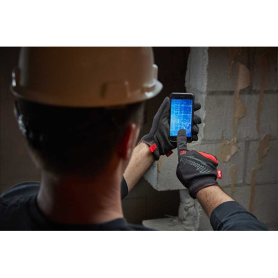 Рукавички робочіMilwaukee Free-Flex, поліуретан/спандекс/поліестер, р.11/XXL, чорні Рукавички робочіMilwaukee Free-Flex, поліуретан/спандекс/поліестер, р.11/XXL, чорні