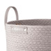 Кошик ARDESTO Minimalism 35х35х27см, паперовий шпагат, рогожка, сірий Кошик ARDESTO Minimalism 35х35х27см, паперовий шпагат, рогожка, сірий