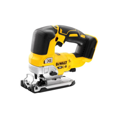 Лобзик акумуляторний DeWalt 18.0В XR Li-lon 1000-3200кол/хв хід 135мм 2.1кг без АКБ та ЗП Лобзик акумуляторний DeWalt 18.0В XR Li-lon 1000-3200кол/хв хід 135мм 2.1кг без АКБ та ЗП