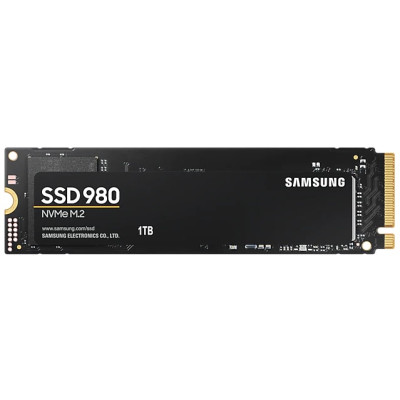 Накопичувач SSD 1ТB Samsung 980 M.2 2280 PCIe 3.0 x4 NVMe V-NAND MLC (MZ-V8V1T0BW)