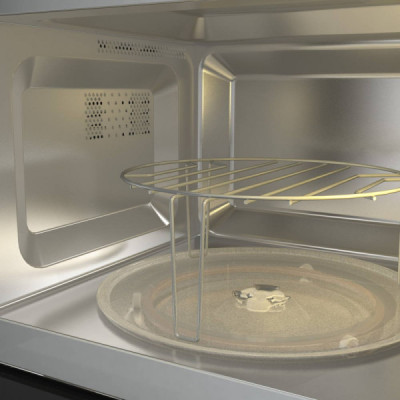 Микроволновая печь Gorenje встраиваемая, 20л, электронное управление, 800Вт, гриль, дисплей, черный